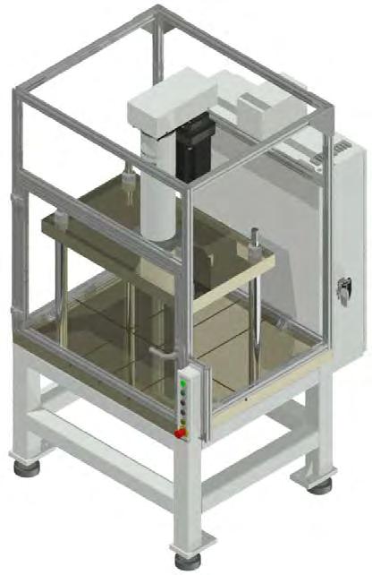Work Station with Four Post Frame Promess 4-Post Frames are designed to experience only