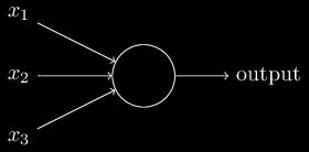Perceptron: Predecessor of a Neural Network The perceptron algorithm: invented in 1957 by Frank Rosenblatt Input: An n-dimensional input vector x (with n variables) Output: 1 or 0 depending on if the