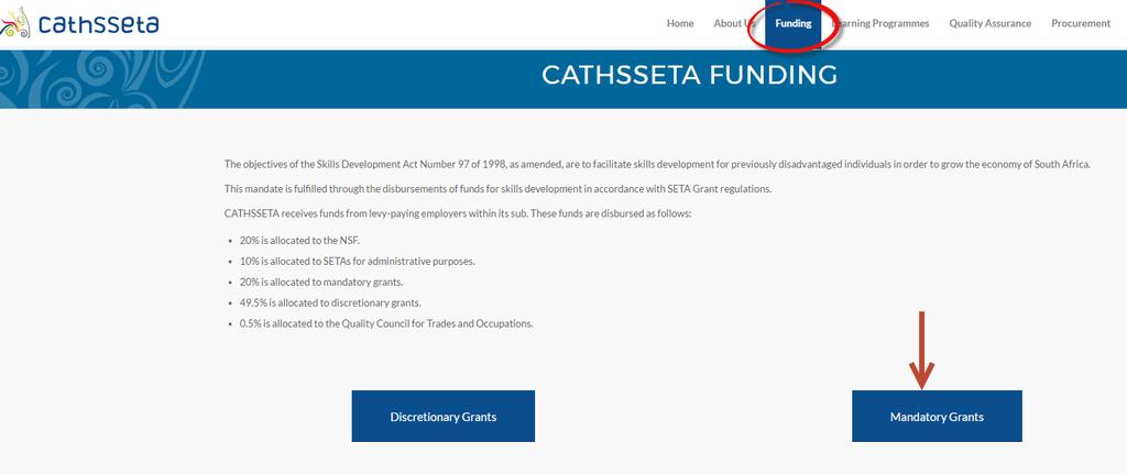 This link will revert to the CATHSSETA Indicium login page 2.