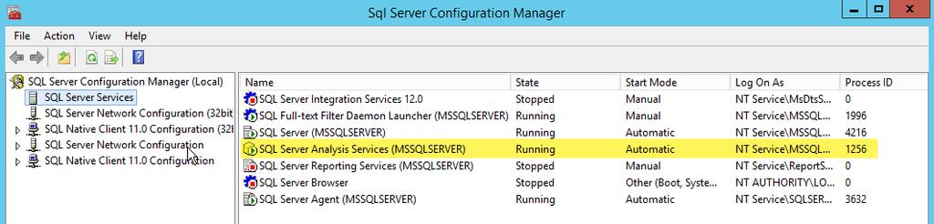 APPENDIX F - SQL SERVER ANALYSIS SERVICES (SSAS) The CareTend BI platform supports the utilization of Microsoft s SQL Server Analysis Service component as a data source for its content.