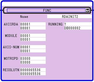 RDA INITIALIZATION #2 function Function block for MP2000 series <RDAINIT2> Function Block Summary The Reserved Data Area (RDA) Initialization function block (RDAINIT2) block is used to initialize the
