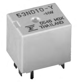 FTR-K1 SERIES COMPACT HIGH POWER RELAY 1 POLE - 40A (For Automotive Applications) FBR53-HW Series FEATURES Small 40A relay High temperature grade (-40 C to 125 C) Contact