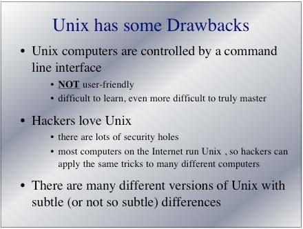 differences General Unix Tips UNIX is case sensitive!! myfile.txt and MyFile.txt do not mean the same thing You communicate with a Unix computer through a command program known as a shell.