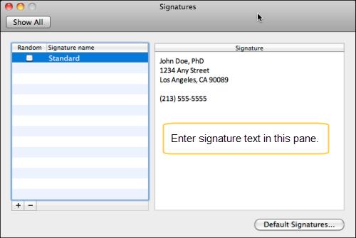 Launch Outlook and open a new, blank e-mail. On the e-mail message screen, select the Signature icon.