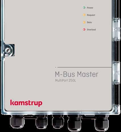 Data sheet M-Bus Master MultiPort 250D/L Remote reading with M-Bus Up to 250 meters per M-Bus Master and by