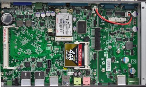 Chapter 4 Hardware Setup Installing the CompactFlash Card LEC-530 provides