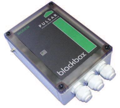 Blackbox: Modem The ultimate distributed stock monitoring and control system, Blackbox Modem features a built-in GSM modem that provides SMS (text) messages in response to low level or re-fill