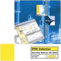 DTM Collection 08 / 2002 Publication date 01.08.2002 The program package contains the following software components: - PACTware TM version 1.4 - VEGA DTM version 1.