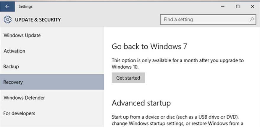 Uninstalling Windows 10 You can uninstall Windows 10 from the settings menu.