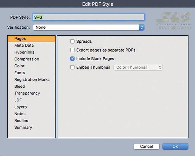 QUARK PDF CREATION When you have designed your pages and have completed all the subsequent checks, you are ready to create the PDF.
