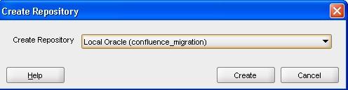 Create your migration repository We will now create your migration repo using the confluence_migration user. 1.