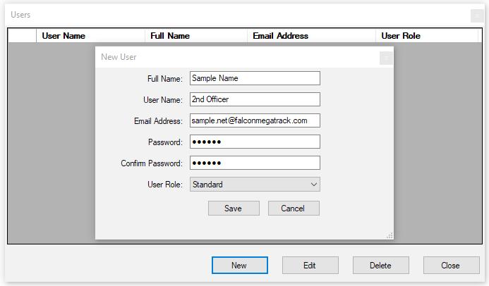 Users Admin can creates Standard Users and give them access to send / receive emails using their separate log in.