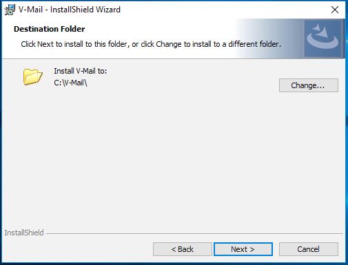 Step # 3: Click on Change to Change the Location of the Software, we recommend to Install in a drive that does not have operating system (windows); Normally Windows is install in C Drive; in that