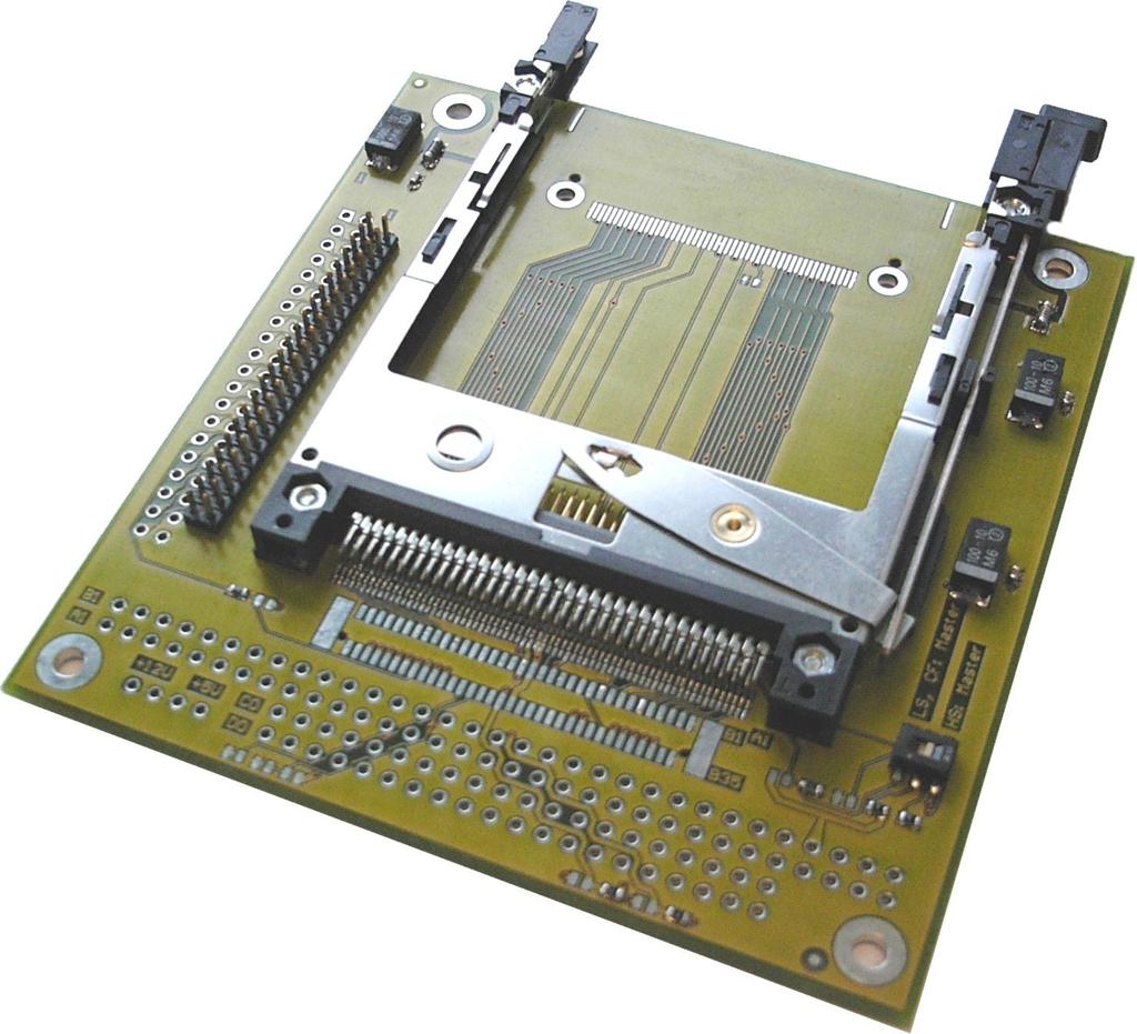 The is a cost effective and easy to use adapter for connecting PCMCIA PC Cards ATA with true IDE interface (PC Cards) to the standard IDE port of a single board computer (SBC) from MPL or other