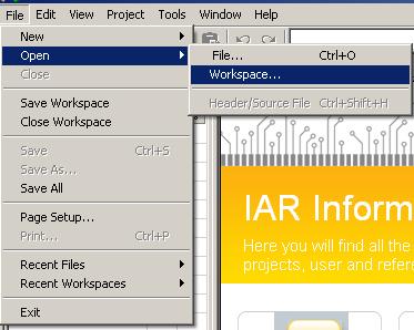 Tool bar Watch window Project list Main window Log window Figure 5-3: IAR IDE Overview