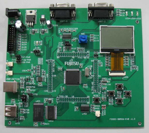 1 Introduction 1.1 Product Overview FSS MB9BF506R EV-Board (PN: FSSDC-9B506-EVB) provides an economical and simple means for study usage for MB9B506 series MCU. The board compatible with both 3.