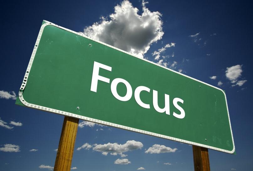 Where to put focus Develop