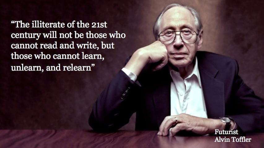Alvin Toffler is a former associate editor of Fortune magazine, known for his works