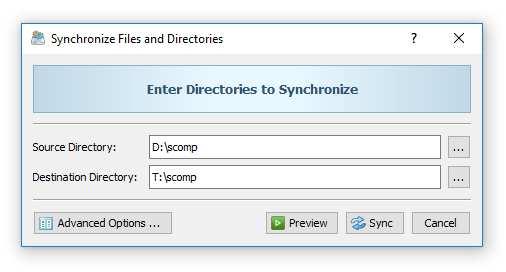 2 DiskBoss File Synchronization DiskBoss provides advanced file synchronization capabilities allowing one to synchronize files between local disks, directories, network shares, NAS storage devices
