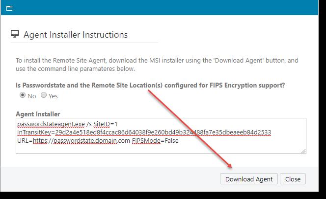 From the screen Administration -> Remote Site Administration -> Remote Site Locations, you can redownload the new Agent so it can be deployed to each site, as per the