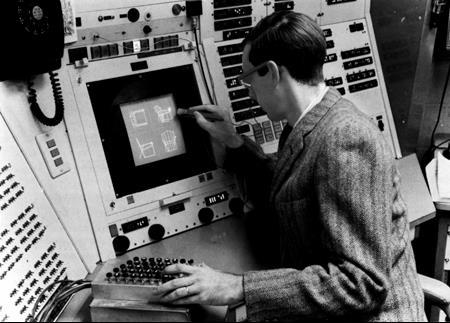 History 1962: SKETCHPAD system developed by Ivan Sutherland, MIT (2D graphic) For the first time, designer can interact with the computer graphically using light pen, before computer used for