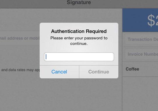 Authentication Required If you use multiple devices, you may be prompted to authenticate