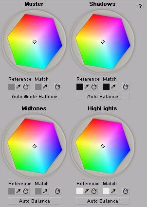 Using the color balance graph The color balance graph allows you to modify the Color Balance settings for each tonal range directly within the color maps.