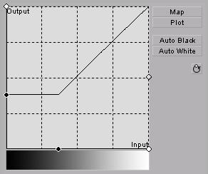 48 Using the luma mapping graph To modify your luma mapping values directly in the graph, click the triangle next to the Luma Mapping Graphical property to expand it: Map This is the default view
