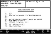 Menus and Screens GM300 Radio Service Software Manual Main Menu