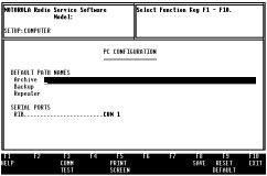 GM300 Radio Service Software Manual Getting Started Setting (Configuring) RSS Computer