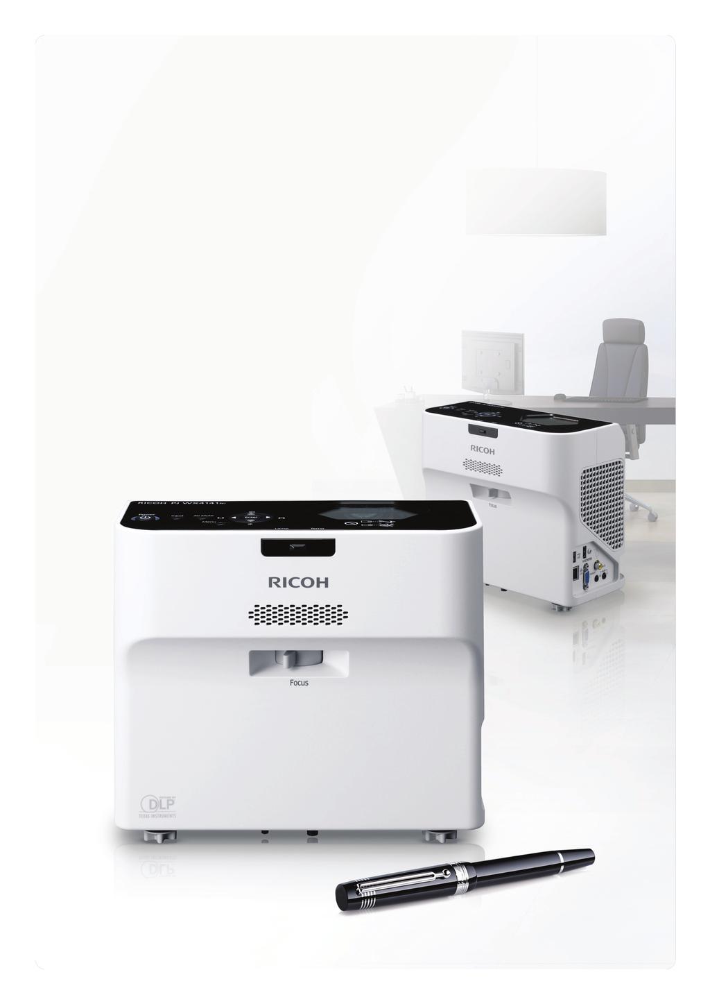 Share information any time, anywhere RICOH PJ WX4141N series projector offer all the flexibility and versatility demanded by today s agile businesses.