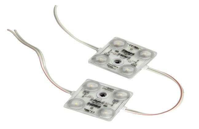 Available in white and red, as well as an array of wattages and wire lengths, the modules are easily customized to meet any customer specification.