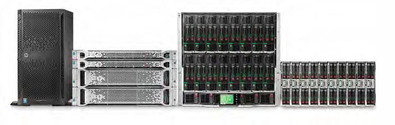 Chapter 2 Selecting the right HP ProLiant Gen9 server A server for every workload Rely on HP ProLiant Gen9 server solutions to deliver the right compute, for the right workload, at the right