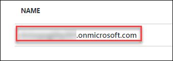 3. On the Azure Active Directory blade, click on Domain names. 4.