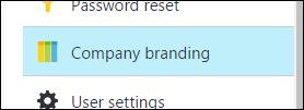 Task 4: Apply custom branding for the Azure Active Directory logon page Note: this task is optional and is valid only if you are a global