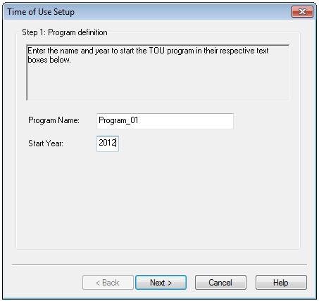Chapter 5: Using the Setup Assistant ION Setup 3.0 Device configuration guide Time of Use (TOU) screen The Time of Use (TOU) screen is not available for all meters.