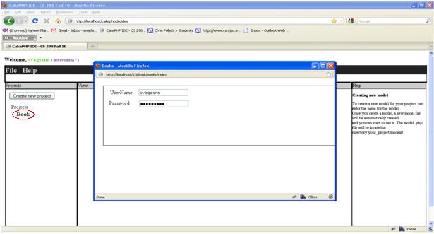 Preview of Web application On a Right Click on Project for