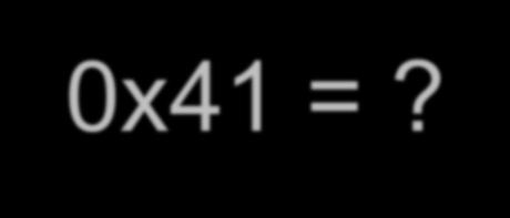 1.39 Interpreting Hex Strings What does the following hexadecimal represent?