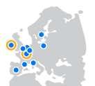 Regions: Dublin (EU-West) 3 x Availability Zones Launched in 2007 Frankfurt (EU-Central) 2 x Availability Zones Launched 2014 Edge Locations: Amsterdam, The Netherlands (2), Dublin, Ireland,