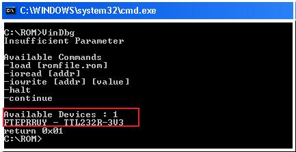 This command will also enlist all debugger interfaces currently available on the system with their serial number and manufacturing string details. 3.