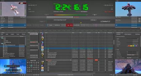 24/7 Automated Broadcast Playout Server with Realtime CG.
