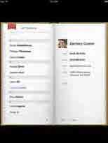 Contacts 9 About Contacts ipad lets you easily access and edit your contact lists from personal, business, and organizational accounts.