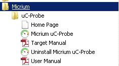 References Micrium uc/probe TM XMC TM documentation Accessible in the Start menu of Windows Or in the File tab of the application Micrium uc/probe XMC features https://www.micrium.