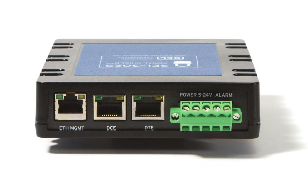 RJ45 Ethernet management port enables easy management and