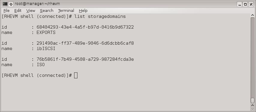 RHEVM CLI add vm name rh6_api --cluster-name INTEL --template-name Blank --memory 536870912 --os-boot-dev hd add nic --vm-identifier rh6_api