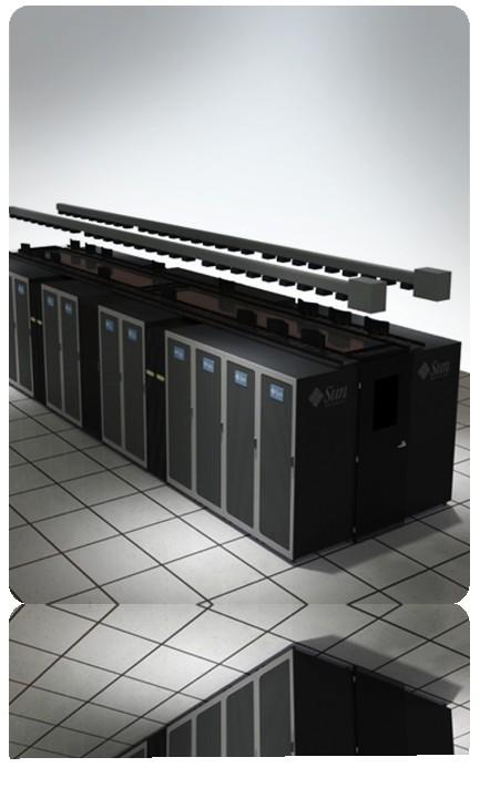 Sun s Approach to Datacenter Design Scalable, repeatable, modular architecture > Modular right-sized power and cooling > Simplified,