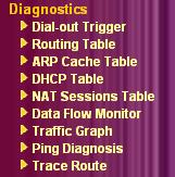 3.15 Diagnostics Diagnostic Tools provide a useful way to view or diagnose the status of your Vigor router. Below shows the menu items for Diagnostics. 3.15.1 Dial-out Trigger Click Diagnostics and click Dial-out Trigger to open the web page.
