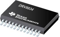 Motor Driver DRV8834 Texas Instruments DRV8834 Dual Bridge Stepper/DC Motor Driver Indexer logic for step/direction control 2.5 V - 10.