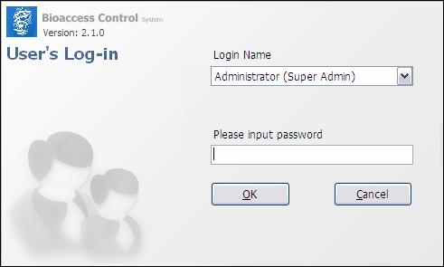 4c) Until the Super Administrator is created, a password does not need to be entered.