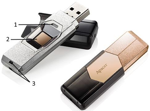 1. Before You Start Thank you for purchasing Apacer AH650 Fingerprint Flash Drive! AH650 is an unparalleled integration of secure data storage and biometric identification technology.